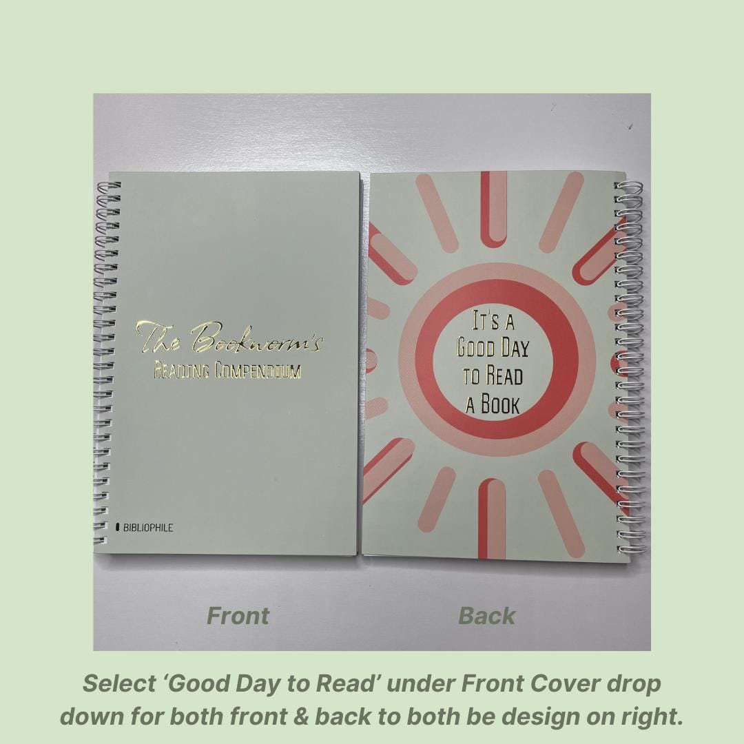 Reading Journal and Book Log | No Review Reading Journal w/ 3 Layout Options | 2025 Reading Journal | Book Review Journal | Reading Planner